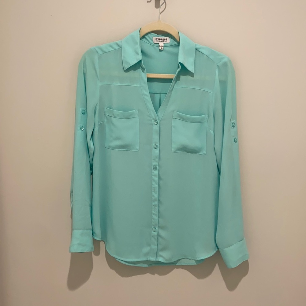 Express mint portofino shirt